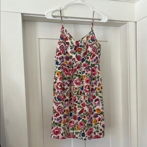 Madewell Floral Mini Dress - Multicolor